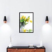 poster easter flowers